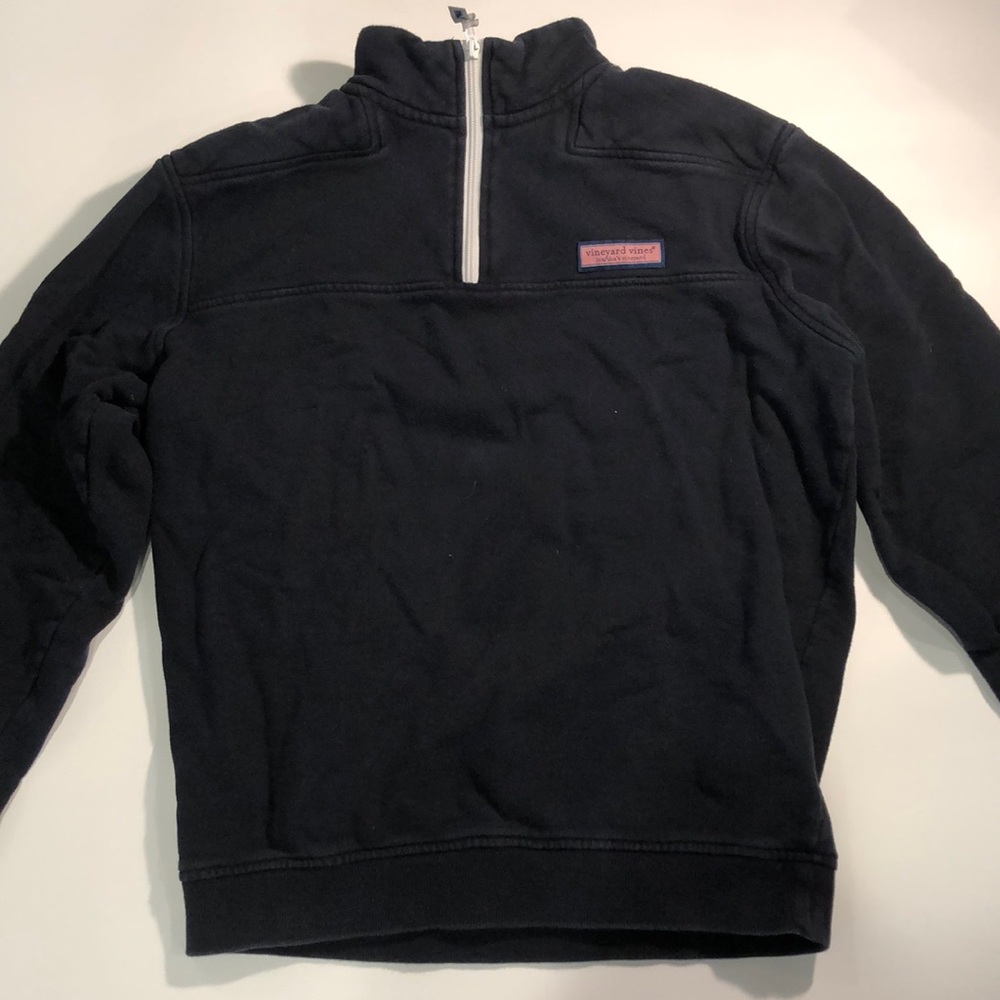 Vineyard vines black 1/4 zip